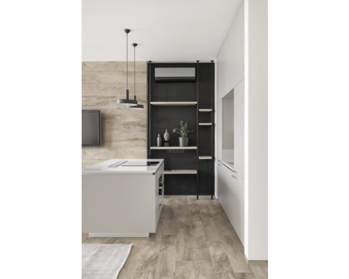 Wand- und Bodenfliese Chalet 2.0 natural oak 20x120 cm matt rektifiziert