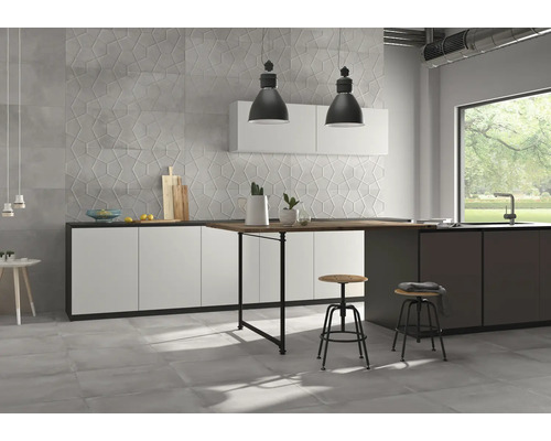 Wandfliese Argenta Laurent concrete 40x120cm rektifiziert