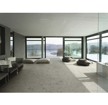 Geräumiges Zimmer mit Sitzgelegenheiten und Blick auf den See