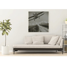 Dekorative Leinwand mit Flugzeugmotiv im Wohnzimmer