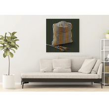 Wandbild mit Sack und Weizenähren im Wohnzimmer