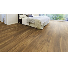 Schlafzimmer mit Holzboden