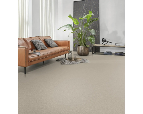 Teppichboden Velours Grace Farbe 69 beige 500 cm breit (Meterware)