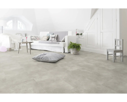 Vinylboden Fliese Pepper Taupe grau Fold-Down 729 x 389 x 4,2 mm