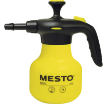 Gelbe Mesto Drucksprühflasche mit einem Liter Fassungsvermögen für den Pflanzenschutz
