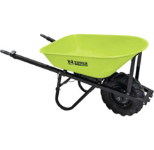 Schubkarre mit Kunststoffwanne und Luftreifen von Zipper