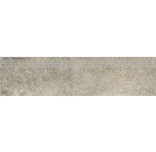 Produktbild: Treppenstufe Toskana Rustic grau 119,8x29,8 cm matt