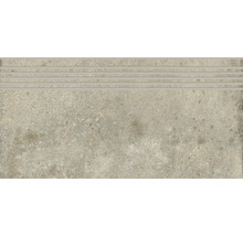 Produktbild: Treppenstufe Toskana Rustic grau 59,8x29,8 cm matt