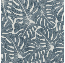 Tapete mit Monstera-Blatt-Motiv