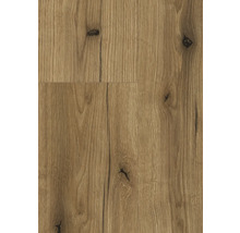 Nahaufnahme von Laminatboden mit Holzoptik