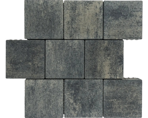 Quadratische Pflastersteine aus Beton