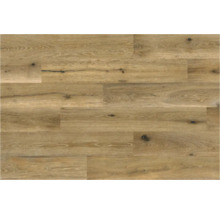 Nahaufnahme von Laminatboden mit Holzstruktur