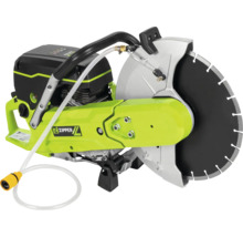 Benzin-Trennschneider mit Trennscheibe und Wasseranschluss