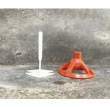 Isolierdübel mit Teller und Montagehilfe