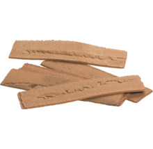 Mehrere Ziegelriemchen gestapelt