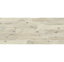 Produktbild: Parkett Eiche 1-Stab Weiß Country Landhausdiele gebürstet naturgeölt 2200 x 180 x 14 mm