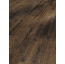 Verlegter Laminatboden in Holzoptik