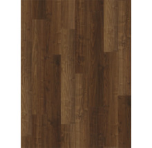 Nahaufnahme von Laminatboden in Holzoptik