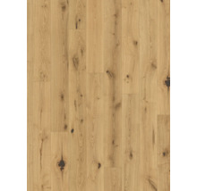 Helle Eichenholzdiele mit Astlöchern