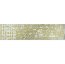 Dekorative Wandfliese mit geometrischen und linearen Mustern