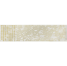 Dekorative Wandfliese mit geometrischen Formen und Linien