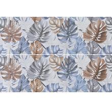 Dekorfliese mit Monstera-Blatt-Muster