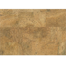 Nahaufnahme von Korkbodenfliesen