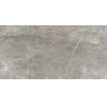 Graue Feinsteinzeugfliese mit matter Oberfläche und Marmoroptik