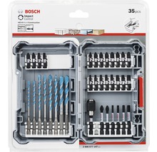 Bosch Schlagbohrer Bit Set mit 35 Teilen im Koffer