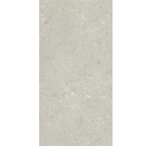 Helle Bodenfliese mit feiner Marmorierung