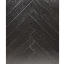 Dunkles Fischgrätparkett