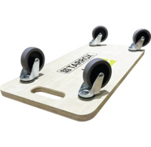 Werkstattrollbrett mit vier Rädern und Tragegriff