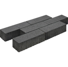 Rechteckige Pflastersteine aus Stein