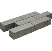 Graue Pflastersteine aus Beton