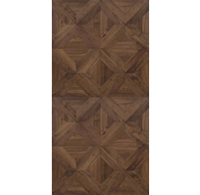 Quadratisches Parkettmuster aus Holz