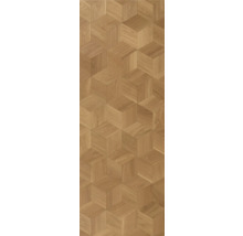 Holzboden mit Würfelmuster