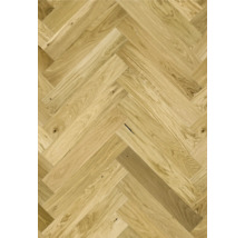 Helle Eichenholz Parkettboden im Fischgrätmuster