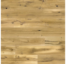 Holzboden aus Eiche mit natürlicher Oberfläche