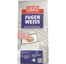 Lugato Fugen Weiß Fugenmörtel für keramische Beläge 1-5 mm