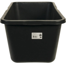 Rechteckige Mörtelwanne aus Kunststoff mit Griffen, 65 Liter Fassungsvermögen