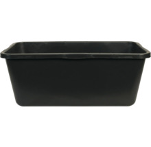 Rechteckige Mörtelwanne aus Kunststoff
