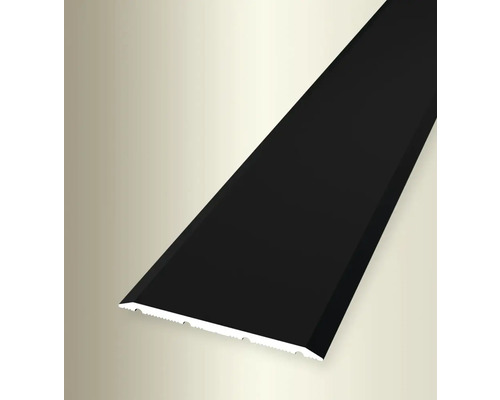 Übergangsprofil 441SK 40x2 mm Alu pulverbeschichtet schwarz 270 cm