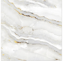 Dekorfliese in Marmoroptik mit Muster