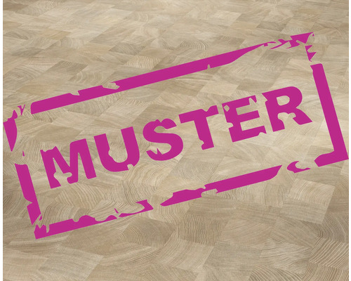 Handmuster zu Laminat 8.0 Hirnholz gekälkt wasserfest