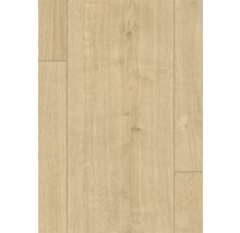 Nahaufnahme von hellem Laminatboden