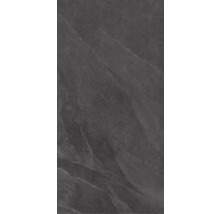 Graue Steinzeugfliese mit Marmoroptik