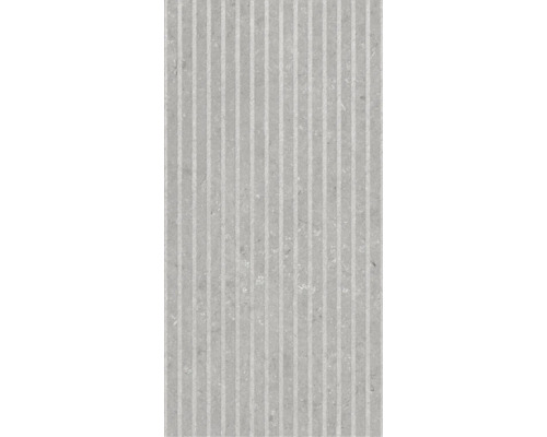 Produktbild 3 (groß) Dekorfliese Rigat-one Shellstone grigio 60x120cm