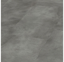 Graue Bodenfliesen verlegt