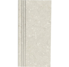 Fliese aus Steinzeug mit Rillen