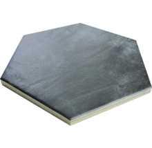 Sechseckige Bodenfliese aus Feinsteinzeug